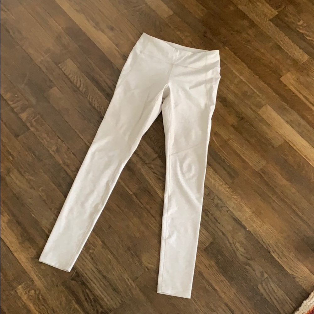 Full Length Oatmeal Outdoor Voices Leggings